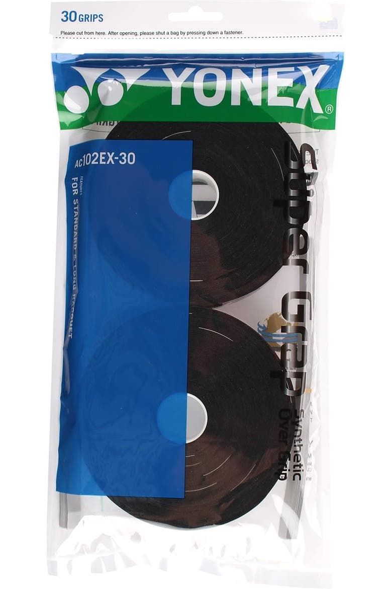 Super Grap Black Overgrip 30-pack, Main, color, Black