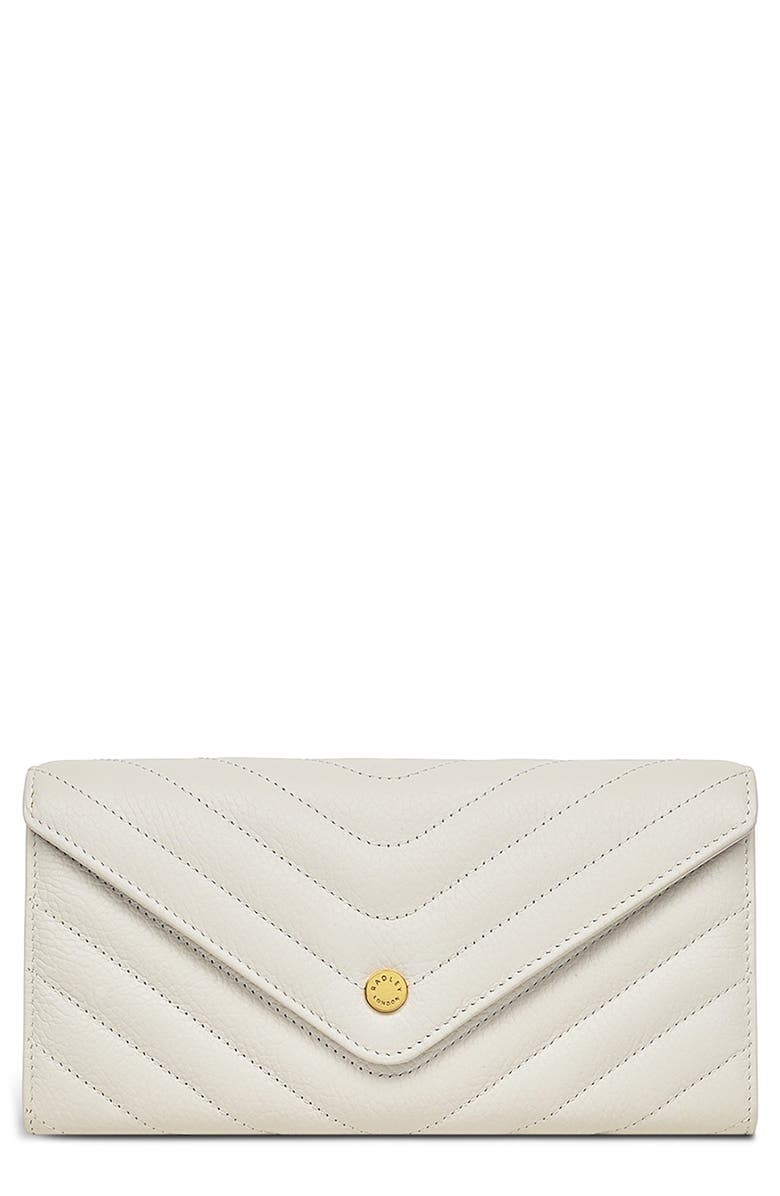 Radley Rowe Avenue Flap Quilted Leather Wallet, Main, color,