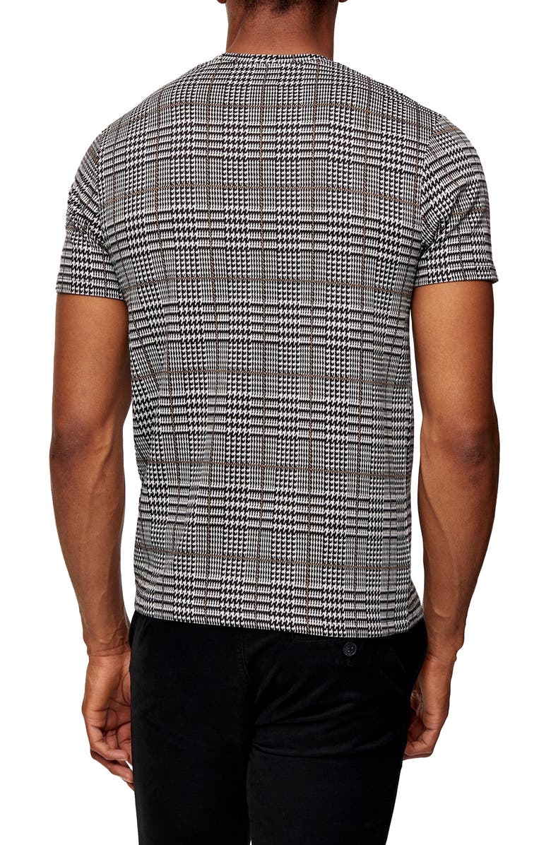 Topman Check T-Shirt, Alternate, color, 