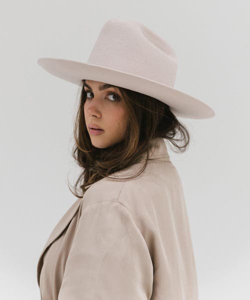 Gigi Pip Ezra Western Hat In Ivory