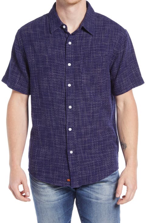 Freshwater Short Sleeve Button-Up Shirt