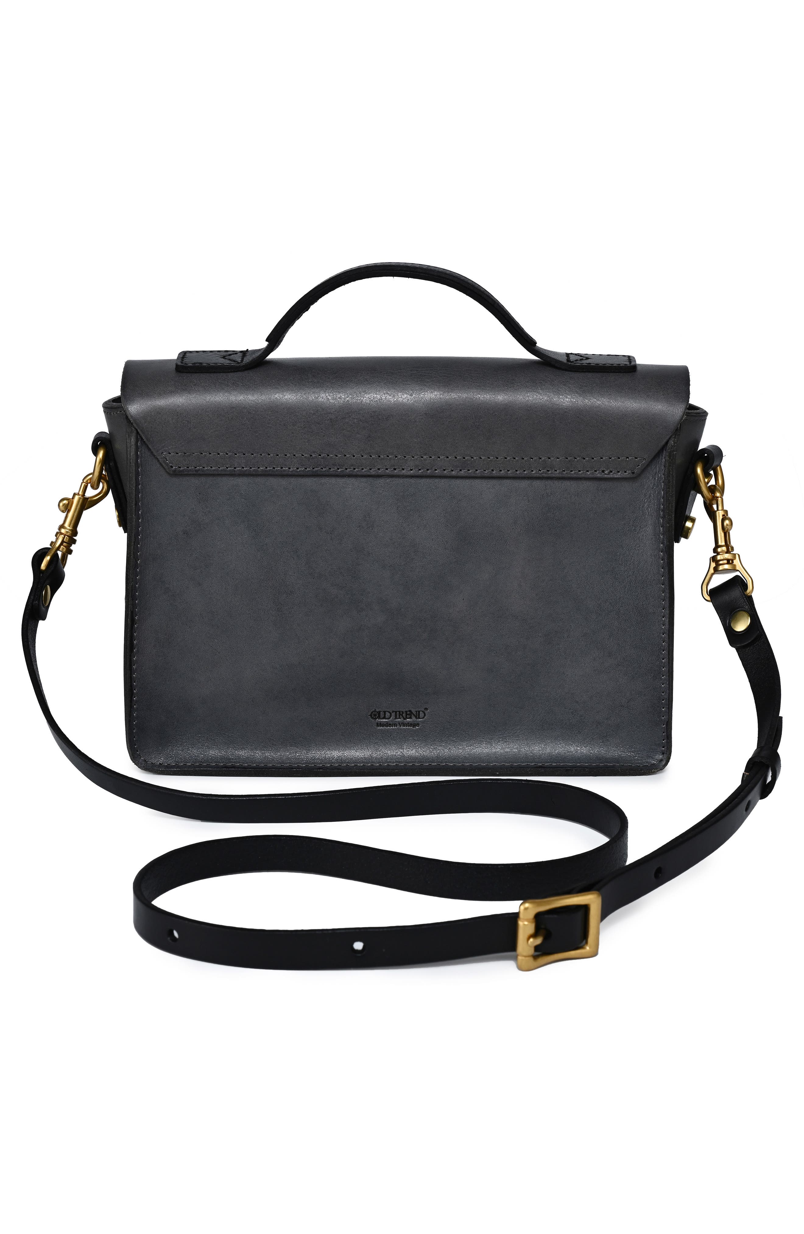 Aster Mini Leather Satchel, Alternate, color, SLATE
