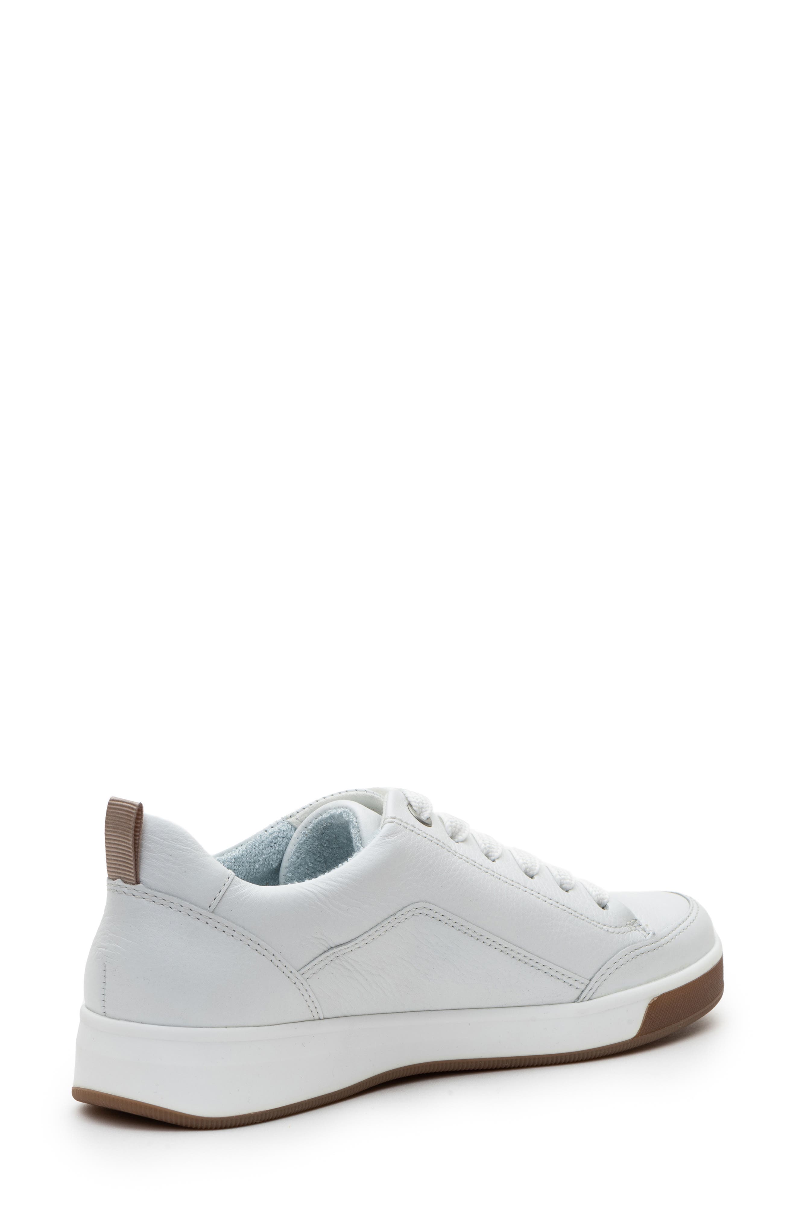 ara Redmond Sneaker, Alternate, color, White Gauchosoft