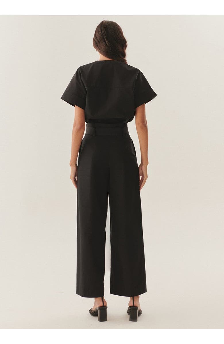 Exquise Lauren Timeless Structured Trousers, Alternate, color, Black