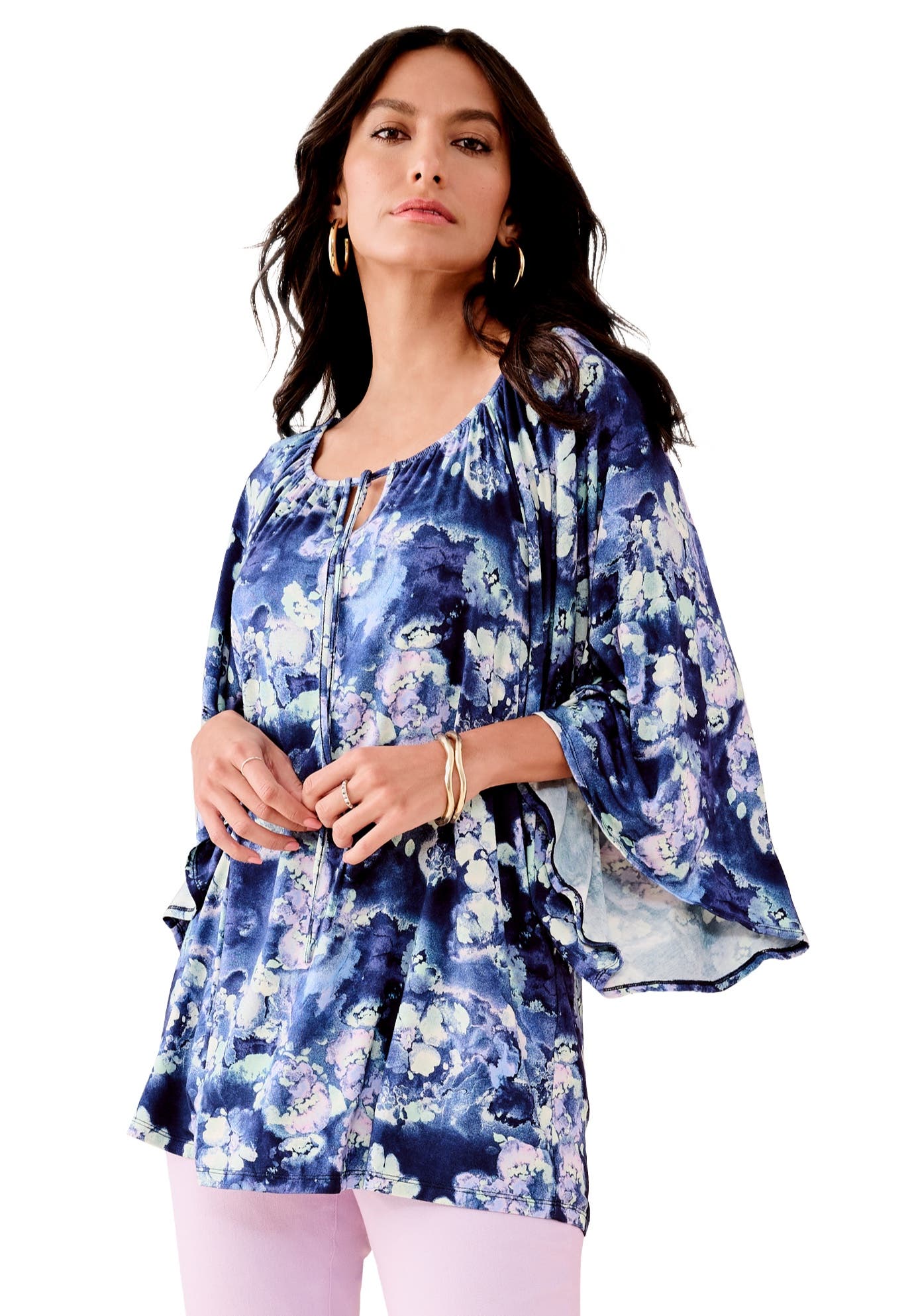 NAVY SPRAY FLORAL