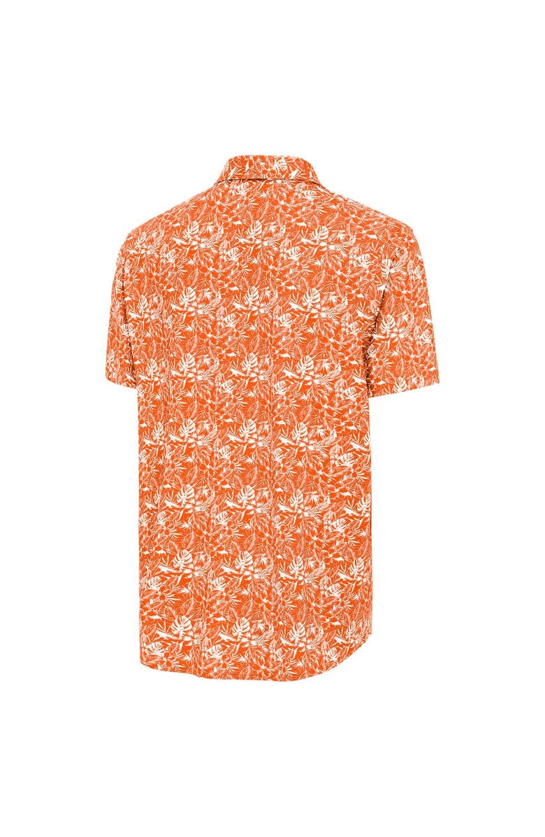 ANTIGUA Men's Antigua Orange Houston Astros Resort Button-Up Shirt, Alternate, color, Orange