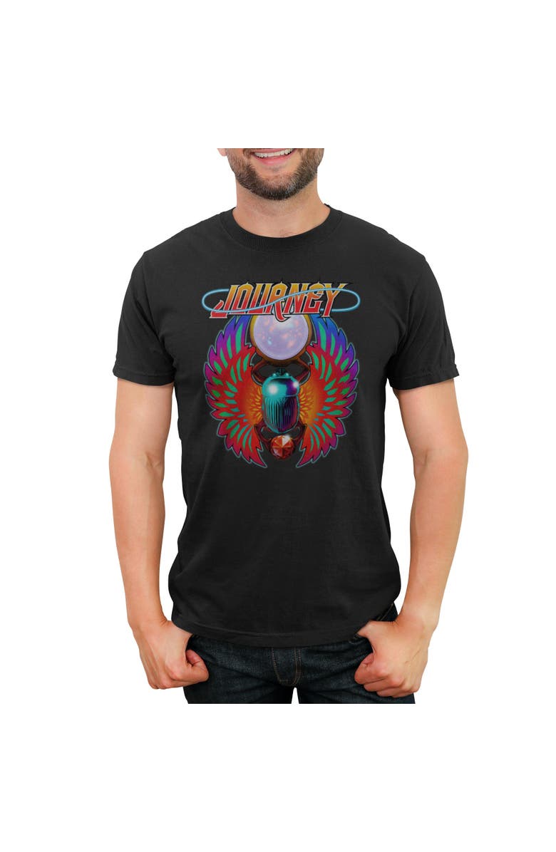 JOURNEY Men's Journey Classic Logo  Graphic T-Shirt, Main, color, Black