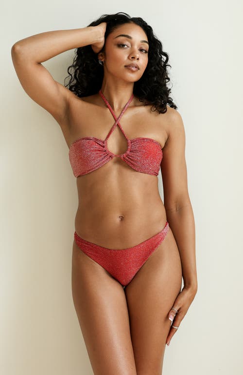 DIPPIN DAISYS DIPPIN DAISYS AMALFI STRING TIE BANDEAU BIKINI TOP