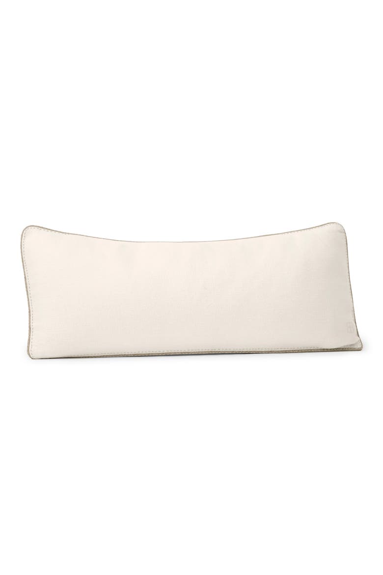 Threadmark Accent Pillow Cover, Main, color, SOFT WHITE/ MELANGE NATURAL