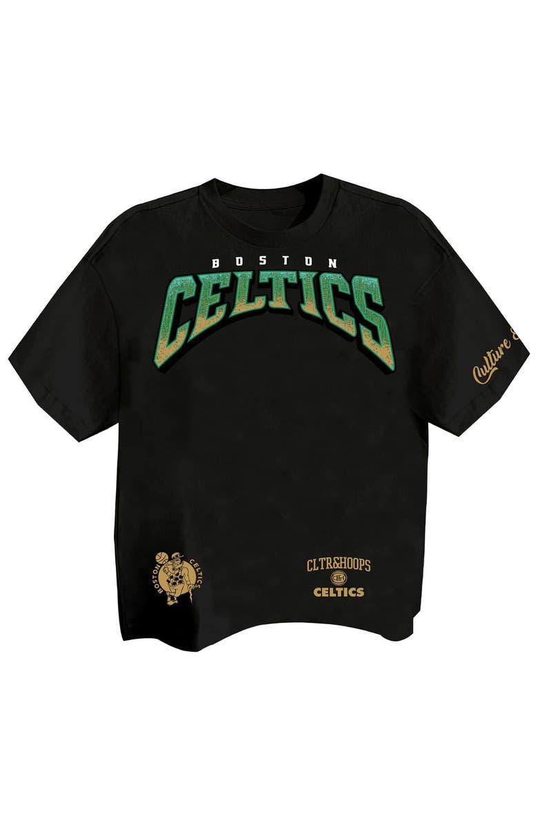 Two Hype Men's Two Hype Black Boston Celtics Drip & Dime Collection Premium T-Shirt, Alternate, color, 