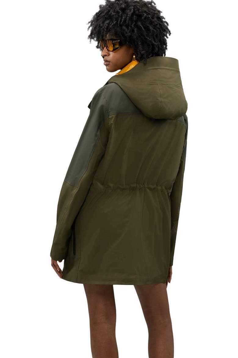Unisex  Valmorel 3-In-1 Hooded Raincoat, Alternate, color, Olive