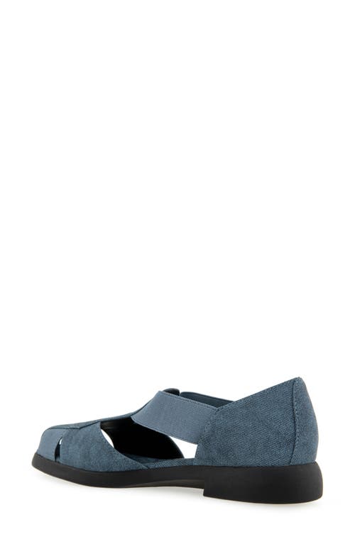 Shop Aerosoles 4give Sandal In Denim Fabric