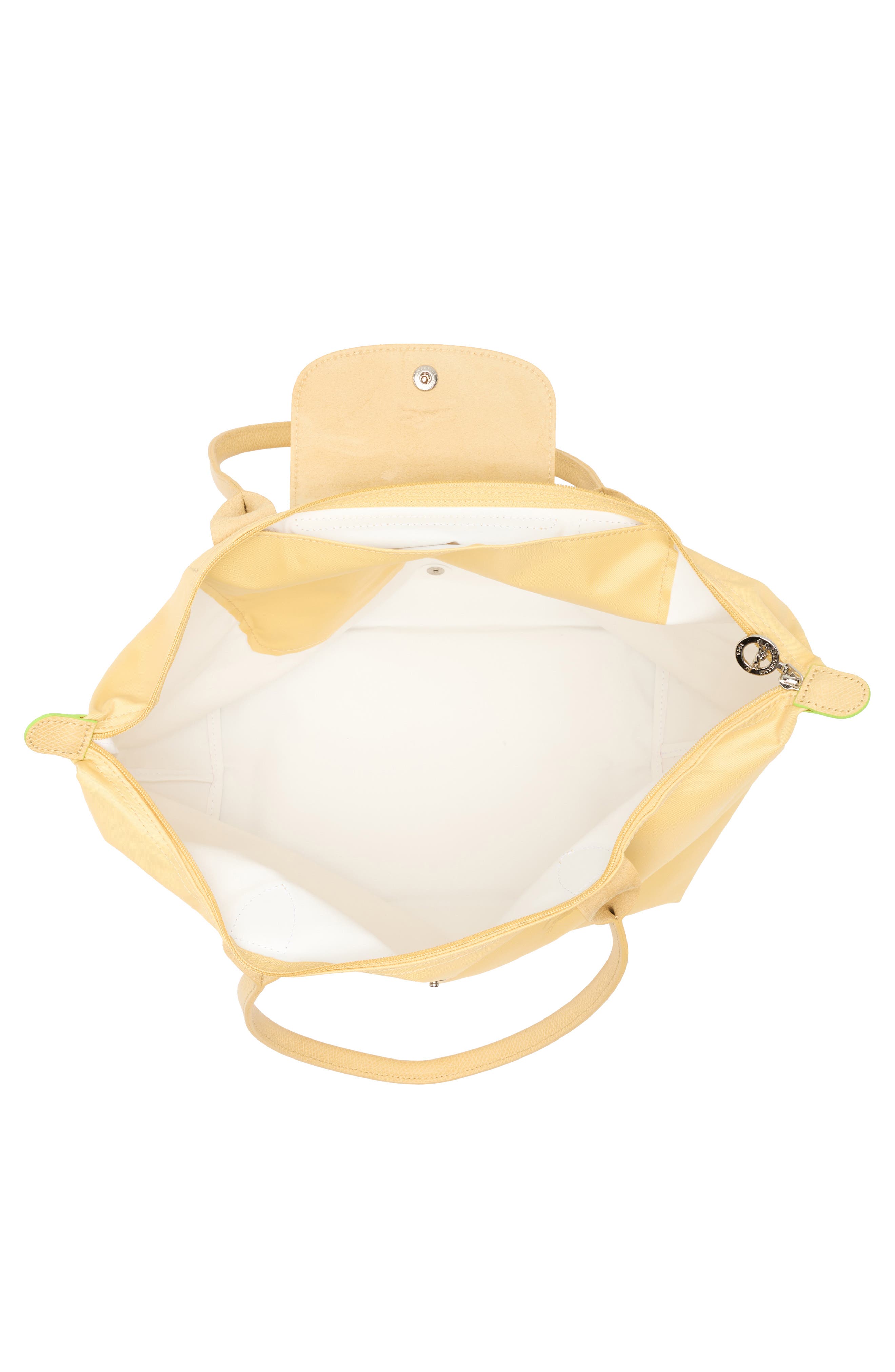 Longchamp Large Le Pliage Green Recycled Canvas Tote, Alternate, color, 