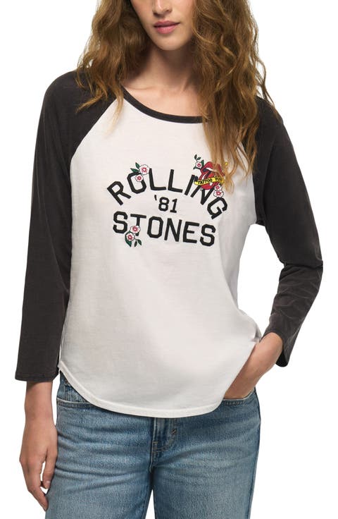 Rolling Stones Tattoo You Graphic Raglan Tee