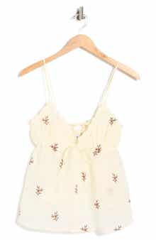 Princess Polly Cinnamon Embroidered Cami