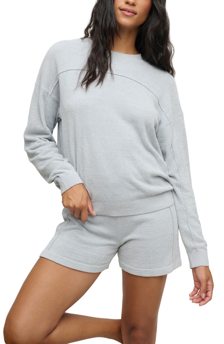Barefoot Dreams<sup>®</sup> CozyChic<sup>®</sup> Ultra Lite Pajamas, Alternate, color, Frost