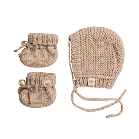 Bonnet & Booties Boho Set