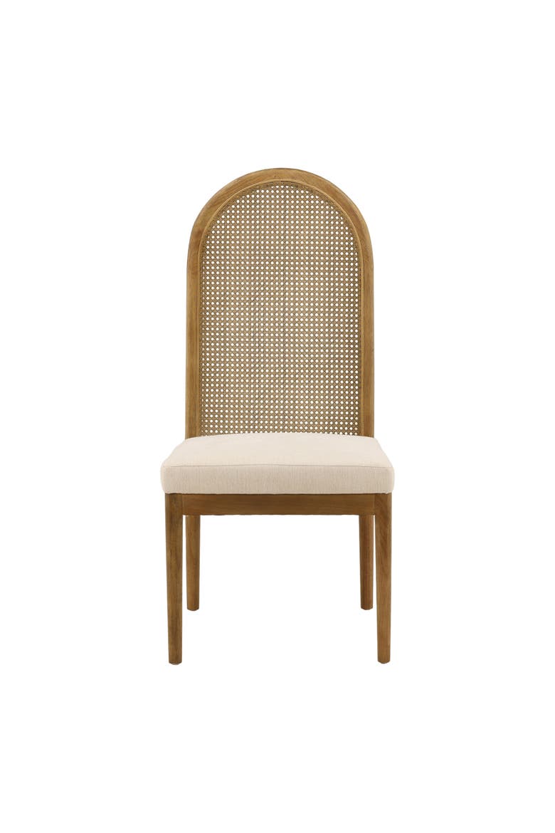 Teagan Cane Dining Chair, Alternate, color, Oatmeal