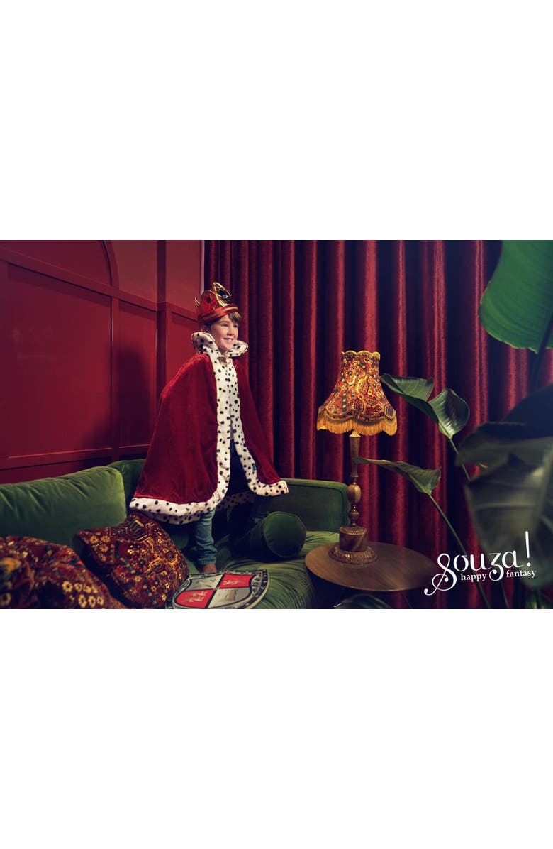 Souza King Louis Costume Cloak for Kids, Alternate, color, Red