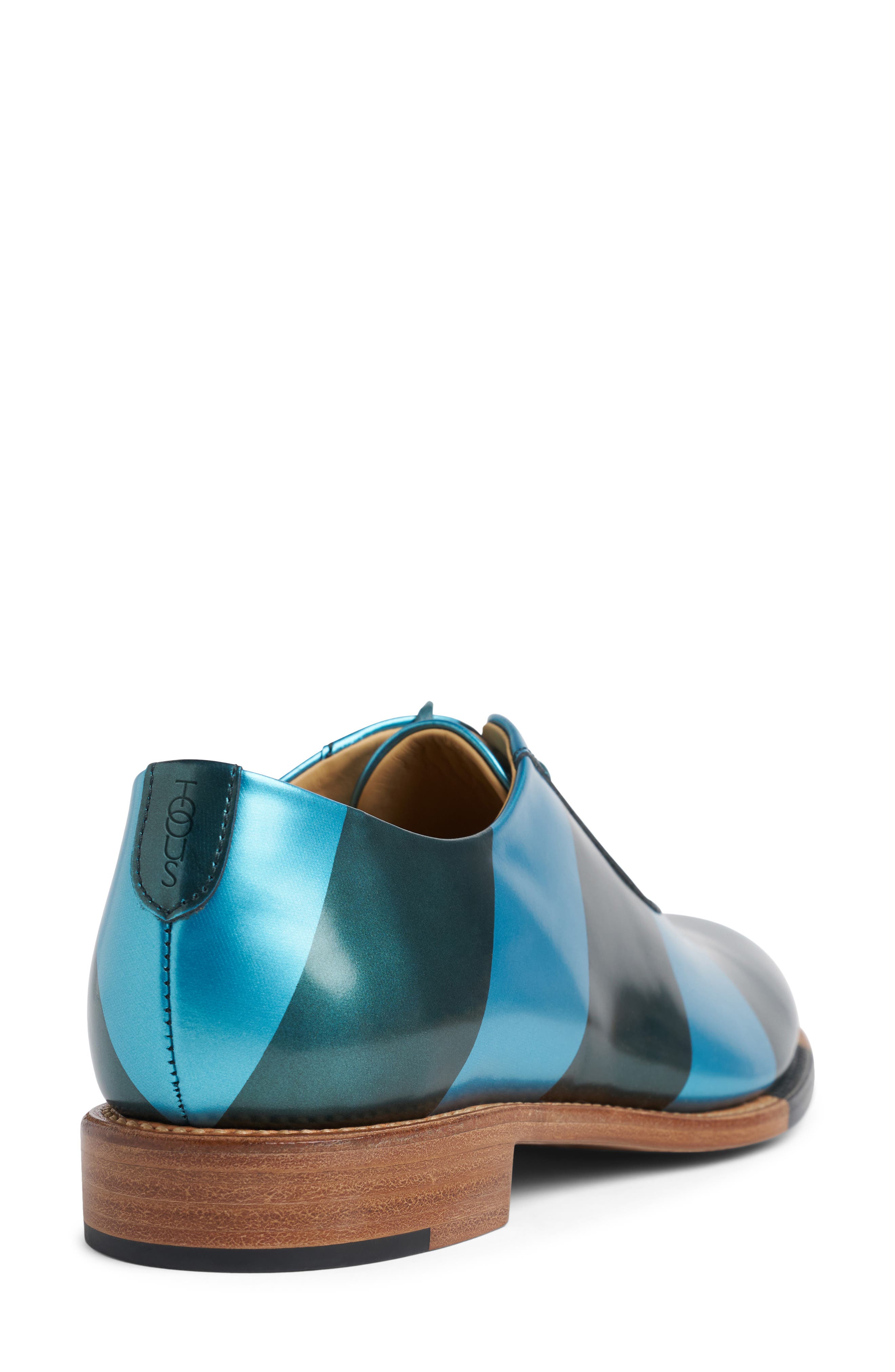 THE OFFICE OF US Mr. Smith Oxford, Alternate, color, Teal Metallic