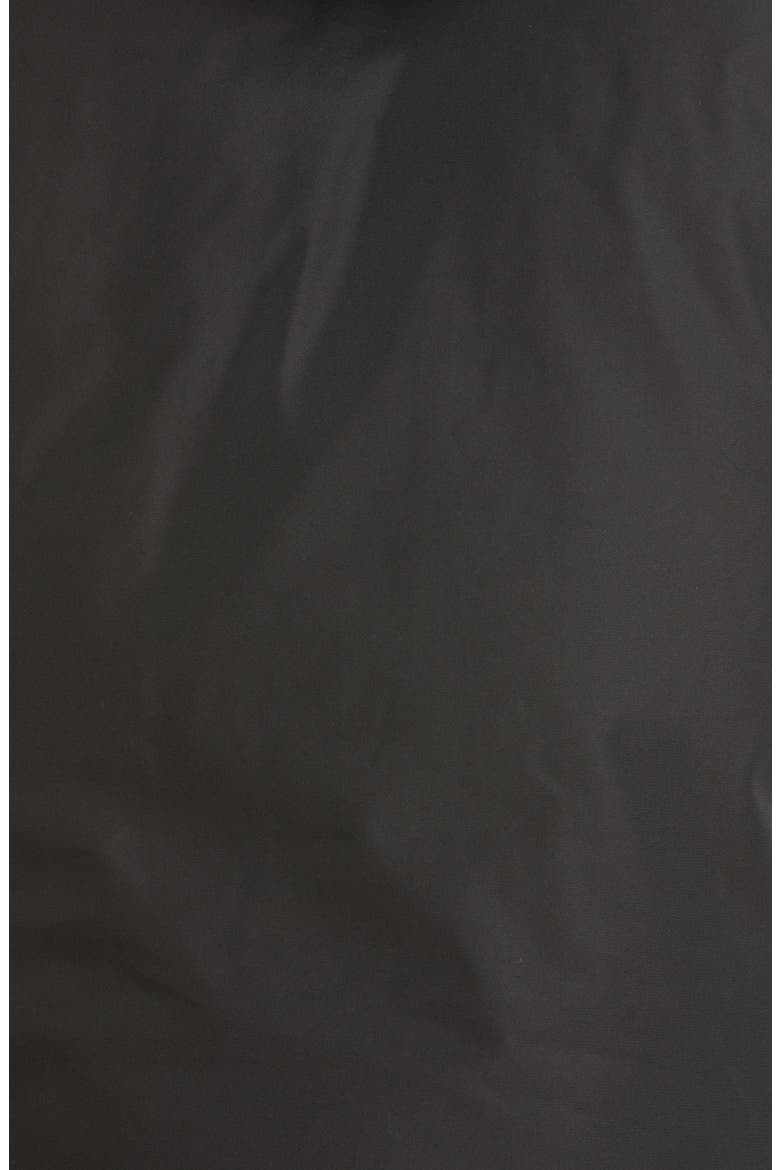 Hooded Nylon Vest, Alternate, color, BLACK