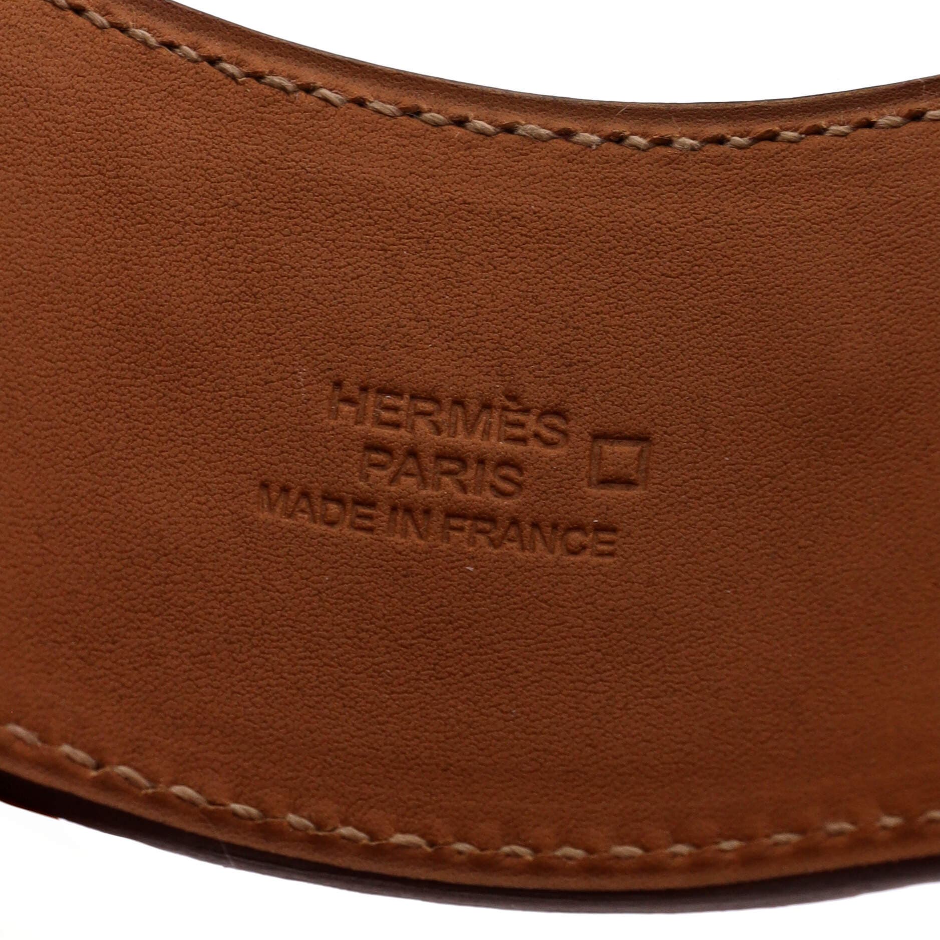 Pre-Owned Hermes Collier de Chien Bracelet Alligator, Alternate, color, Pink