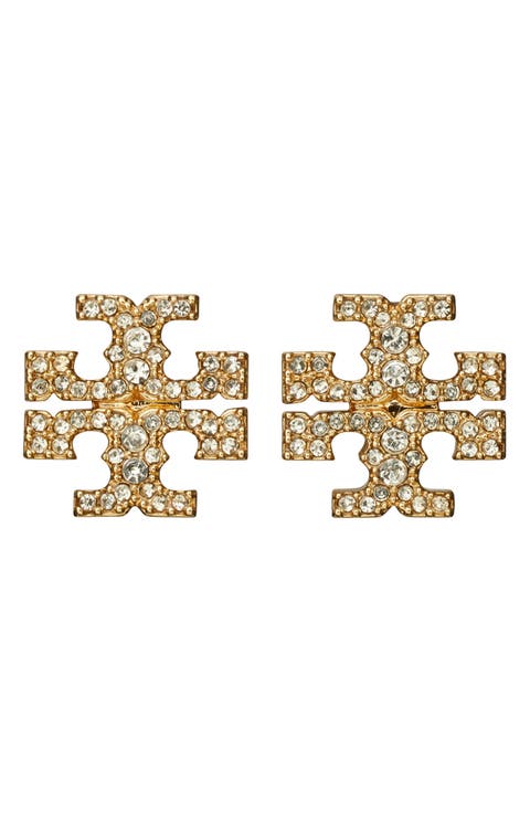 Icon Pavé Stud Earrings