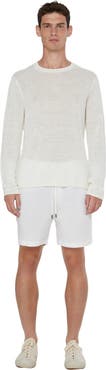 Onia Kevin Crewneck Linen Sweater