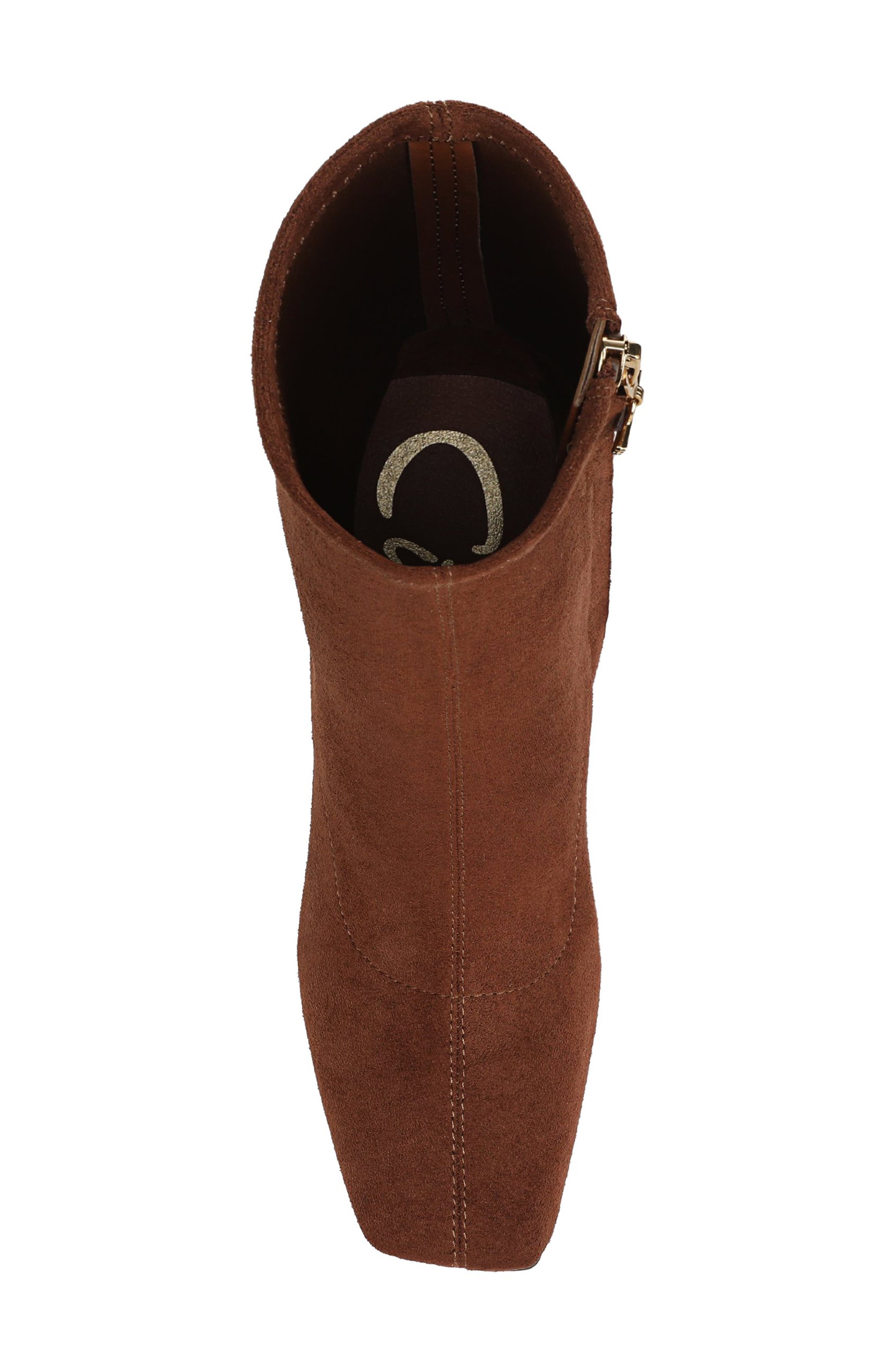 Lia Wedge Bootie, Alternate, color, RICH COGNAC