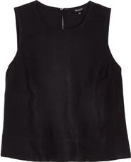 Madewell Suki Sleeveless Linen Top