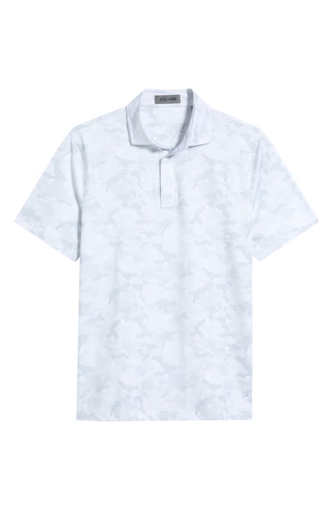 Icon Camo Stretch Tech Jersey Golf Polo Shirt