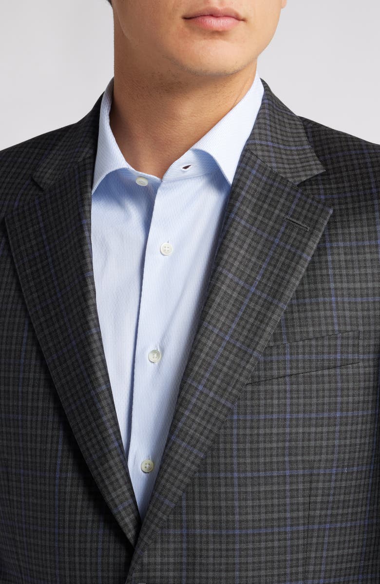Peter Millar Flynn Classic Fit Check Wool Sport Coat, Alternate, color,
