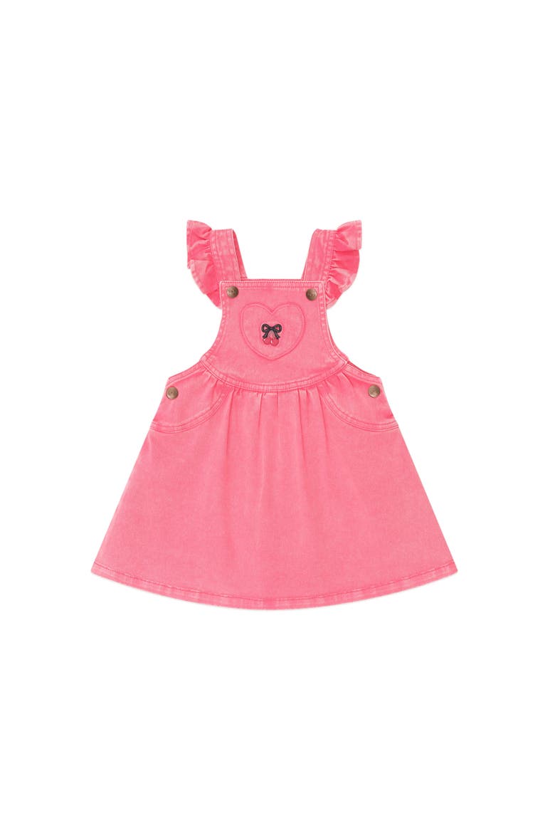 Vintage Cherry Pinafore, Main, color, Washed Cherry