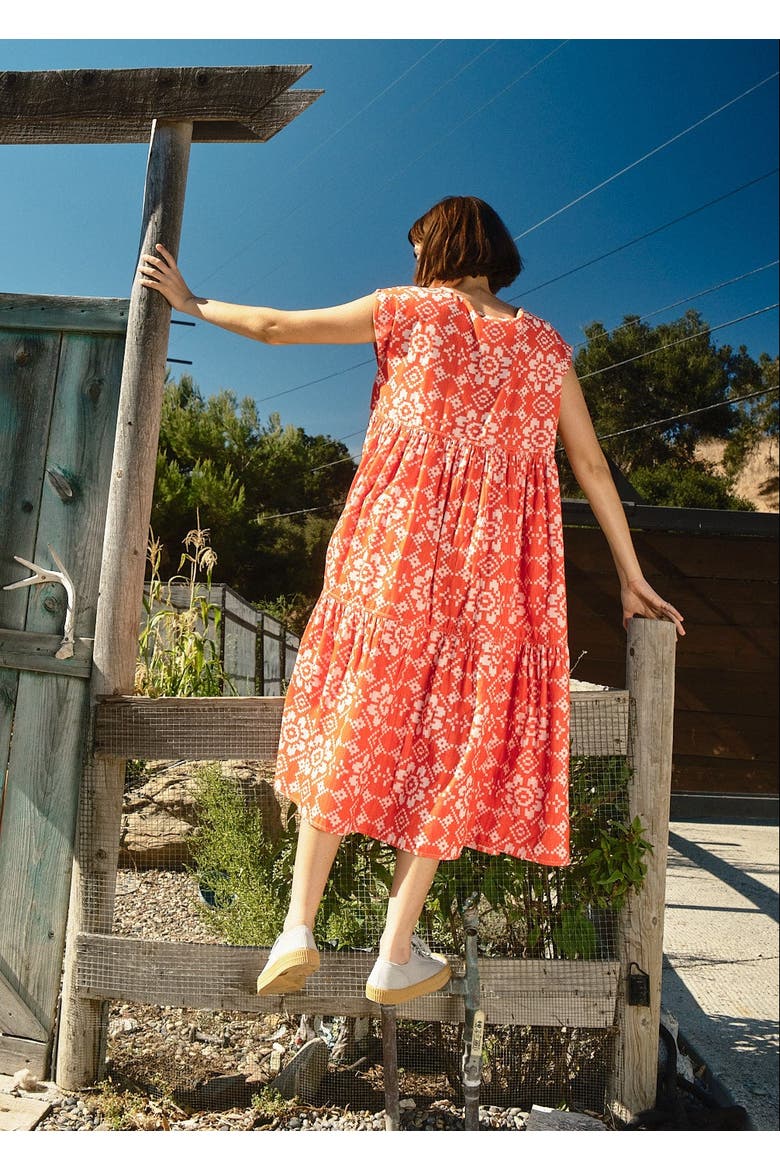 Float Tiered Mini Dress, Alternate, color, Love