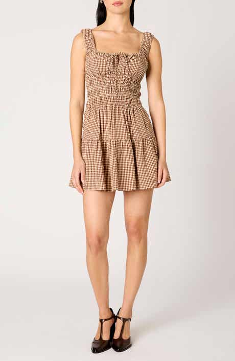 Nia Salt Cotton Mini Sundress