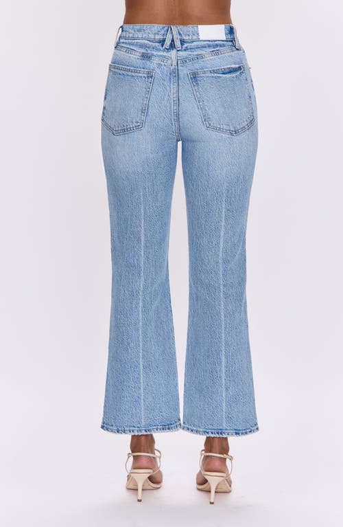 Pistola Ally Raw Step Hem High Waist Crop Bootcut Jeans