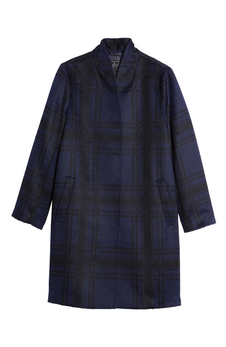 Eileen Fisher STD CLLR K/L COAT, Alternate, color, 