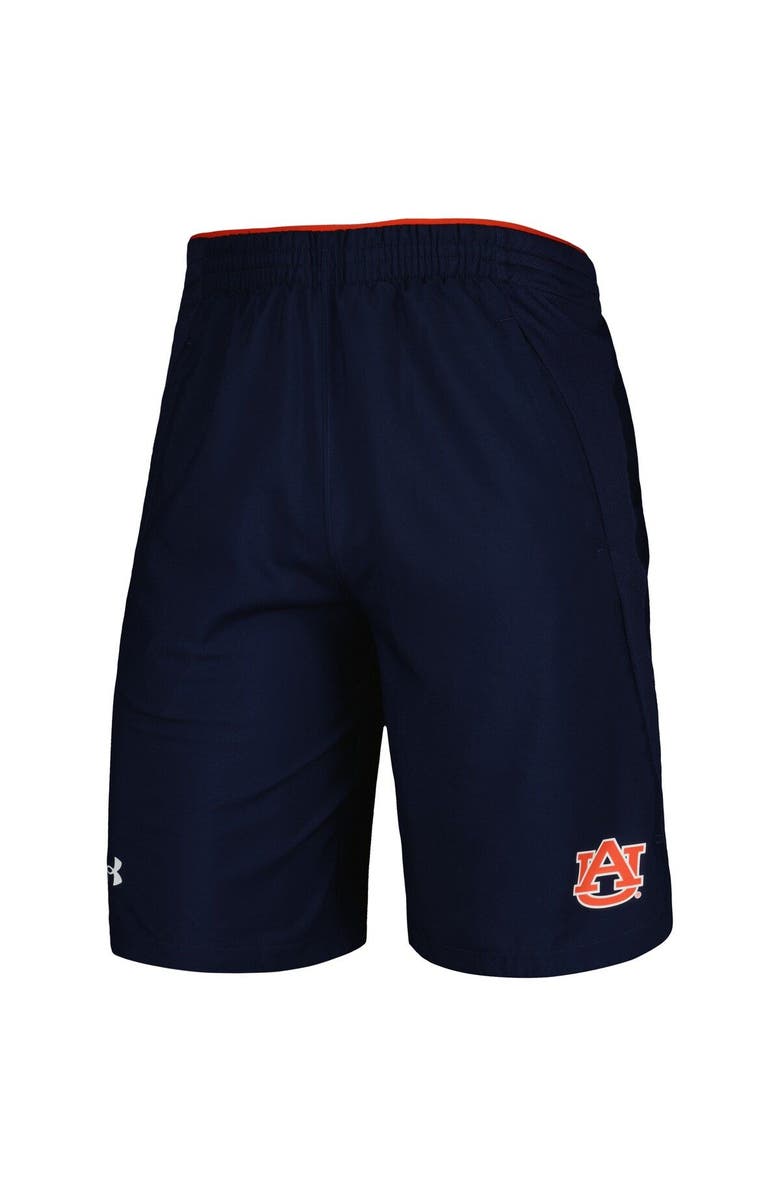 Under Armour Men's Under Armour Navy Auburn Tigers Woven Shorts, Alternate, color, Navy