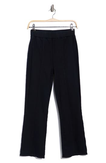 L'agence Kayden High Waist Pull-on Flare Pants In Black