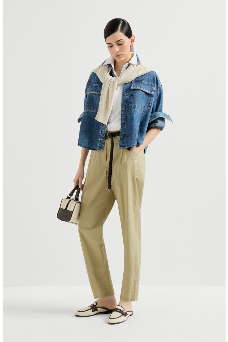 Five-pocket Track trousers, Alternate, color, Khaki
