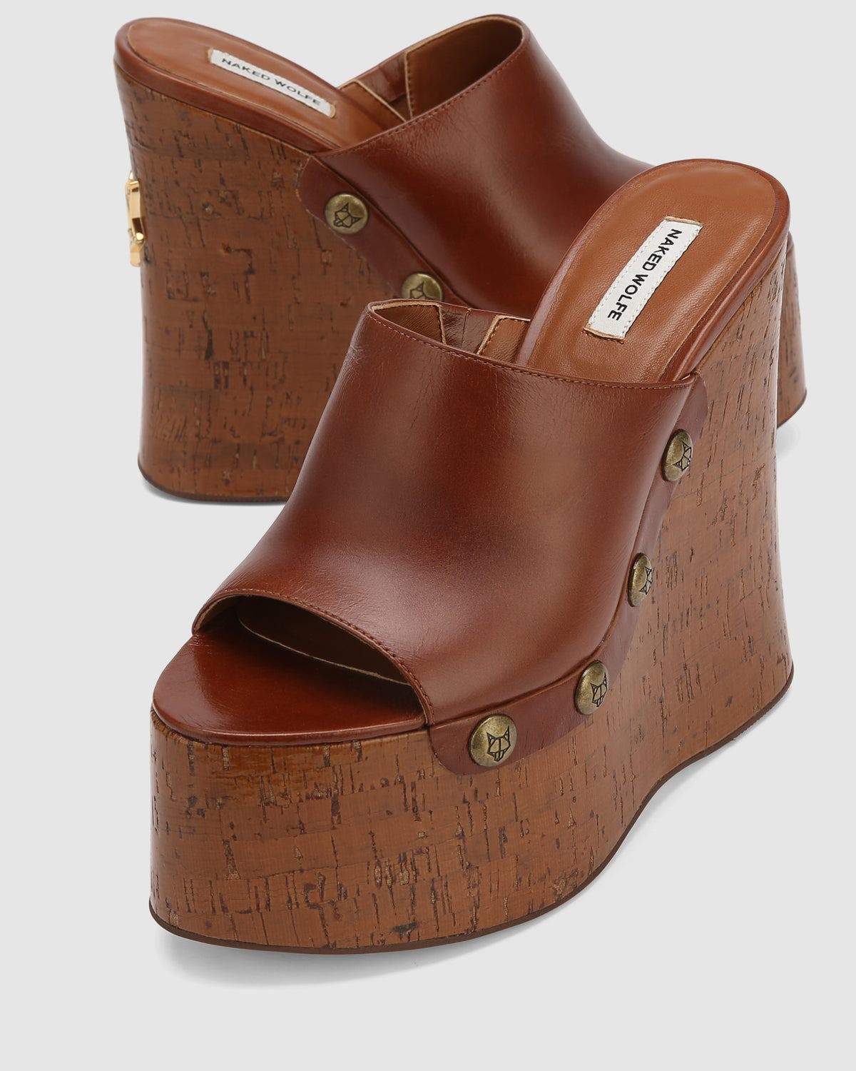 Naked Wolfe Tulip Heel, Alternate, color, Tan
