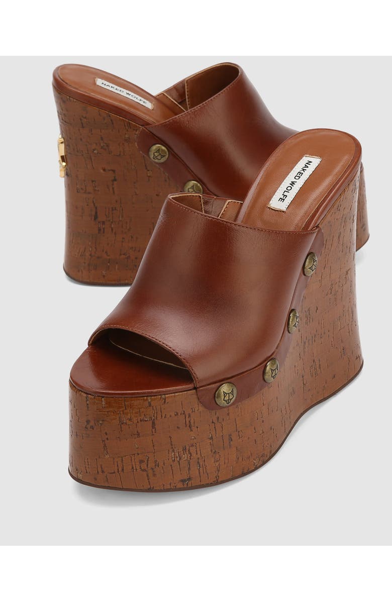 Naked Wolfe Tulip Heel, Alternate, color, Tan