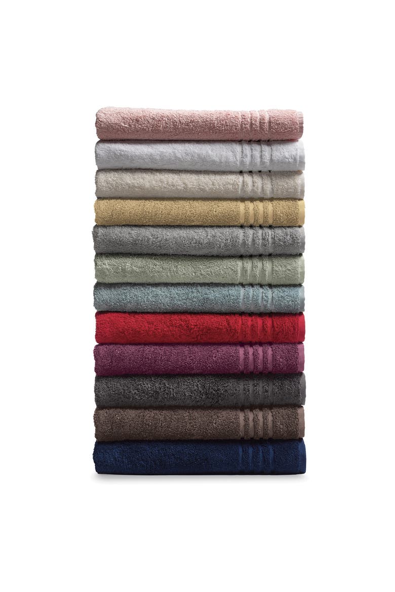 Ella Jayne Face-Hand-Body 6-Piece Towel Set, Alternate, color, PLUM
