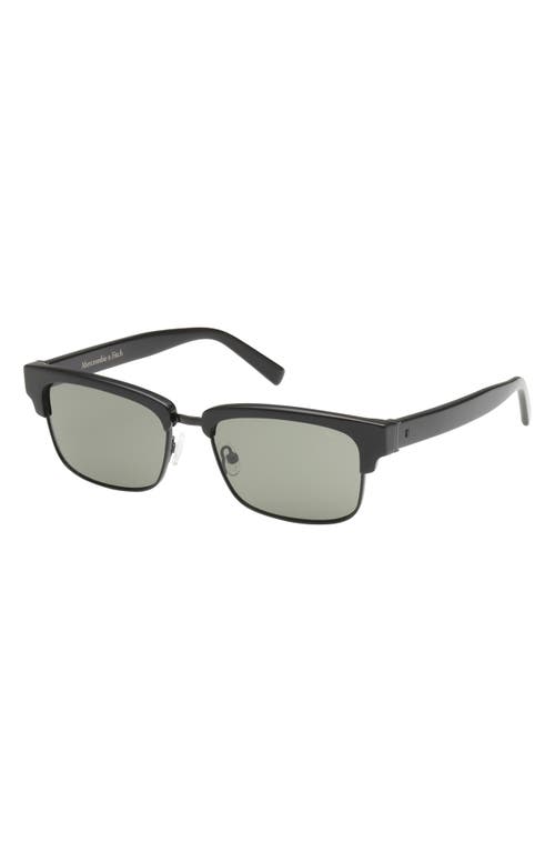 Abercrombie & Fitch 55mm Square Sunglasses In Black