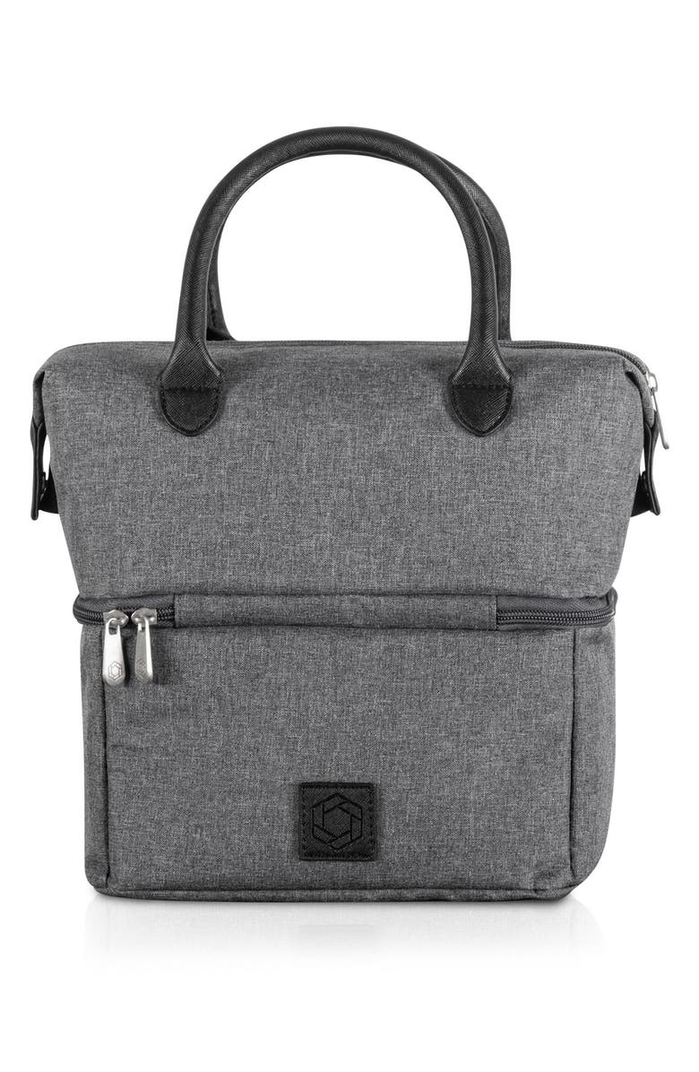 Picnic Time Urban Lunch Bag, Alternate, color, Grey