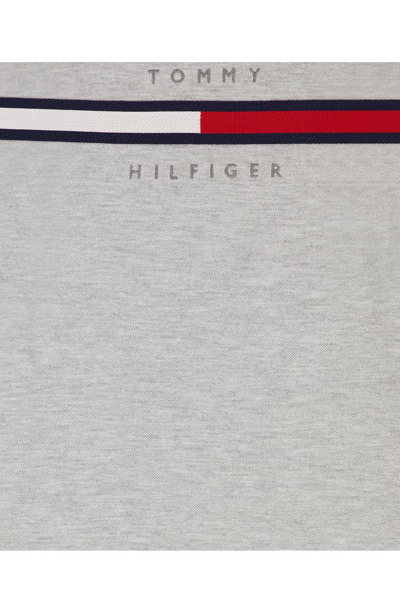 Tommy Hilfiger Logo Cotton Blend Romper, Alternate, color, Grey