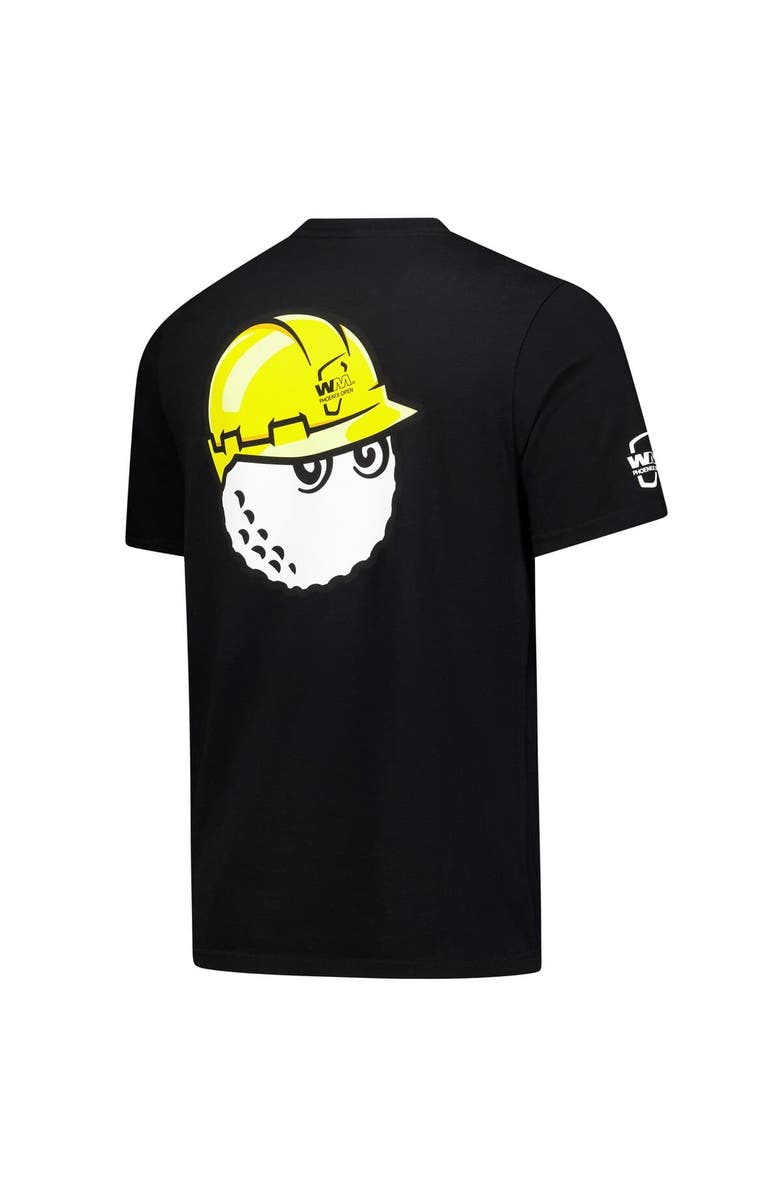 Malbon Golf Unisex Malbon Golf Black WM Phoenix Open Safety Buckets Bermuda T-Shirt, Alternate, color, Black