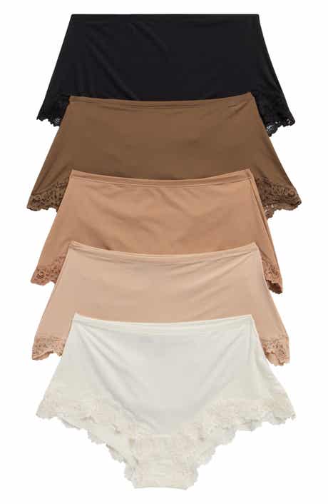 NORDSTROM RACK Ultimate 5-Pack Lace Boyshorts