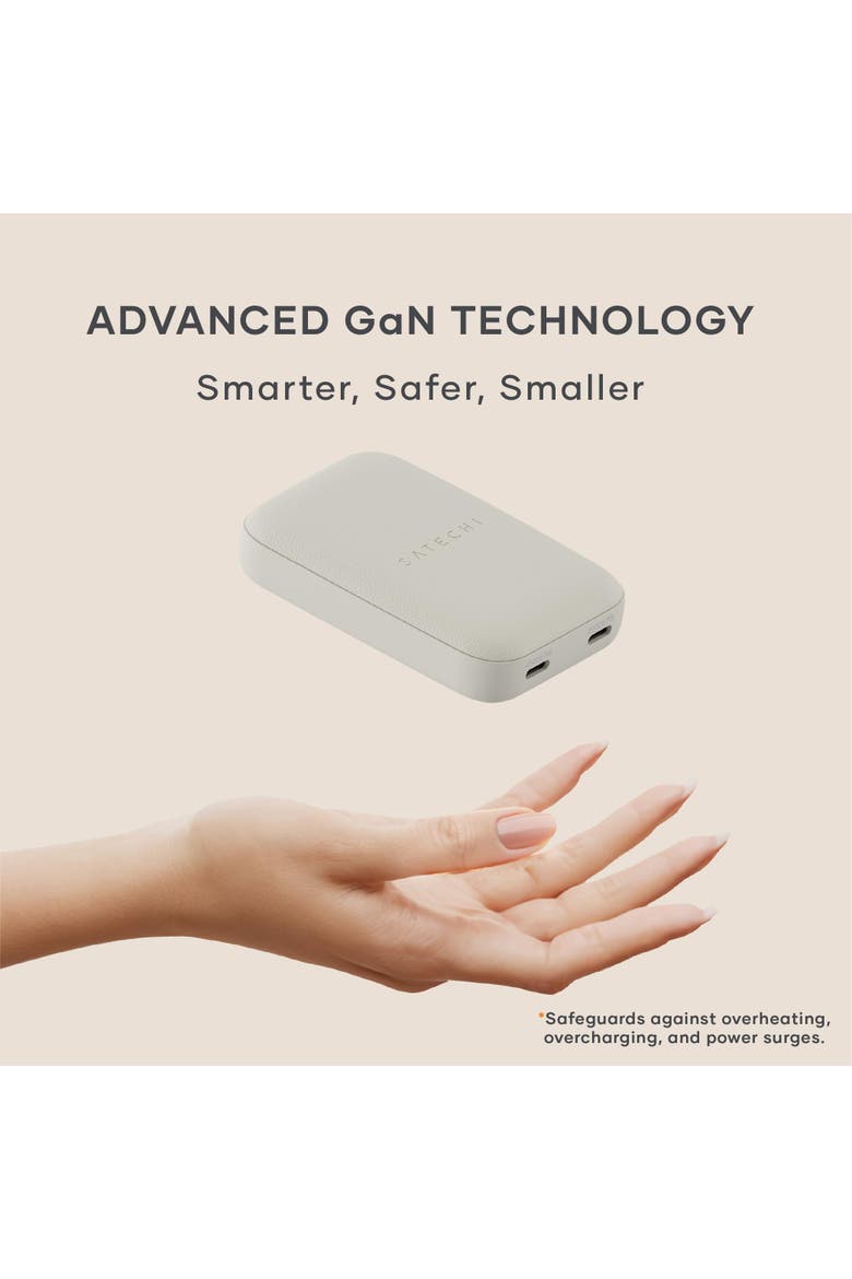 OntheGo 67W Slim Wall Charger, Alternate, color, Sand