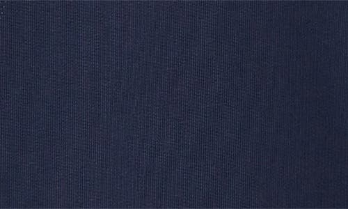 Helmut Lang Embossed Logo Hoodie In Indigo - G03